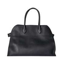 The Row Soft Margaux 17 Bag in Leather