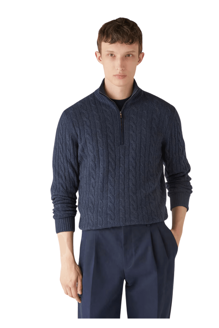 <tc>Loro Piana</tc> 男士 Treccia 套头衫
