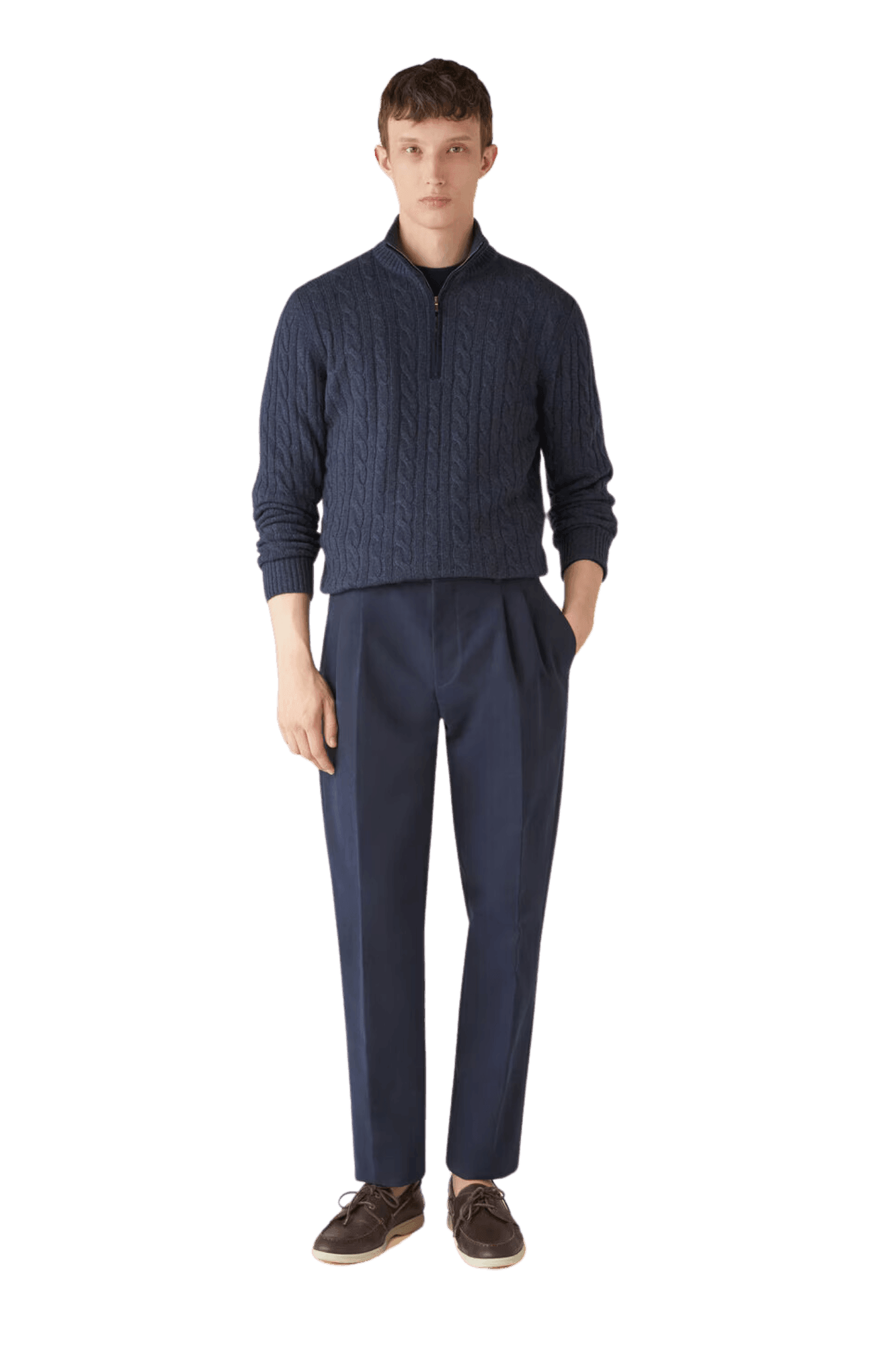 <tc>Loro Piana</tc> 男士 Treccia 套头衫