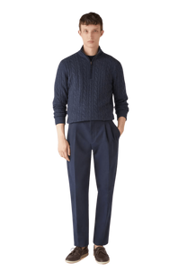 <tc>Loro Piana</tc> 男士 Treccia 套头衫