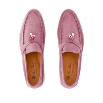 Loro Piana Women's Summer Charms Walk Loafers (Suede)