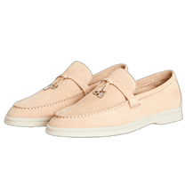Loro Piana Women's Summer Charms Walk Loafers (Suede)