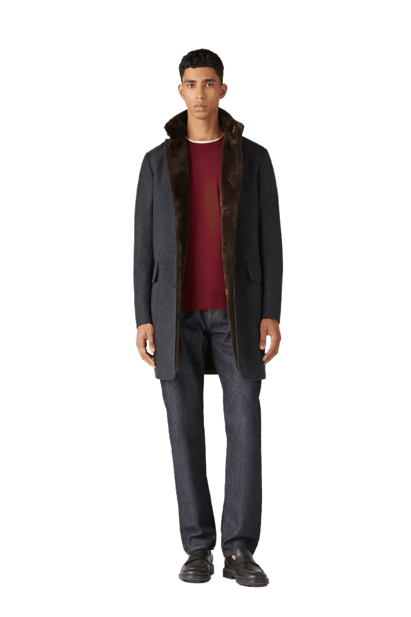 <tc>Loro Piana</tc> 男士超轻圆领衫