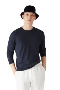 <tc>Loro Piana</tc> 男士超轻圆领衫
