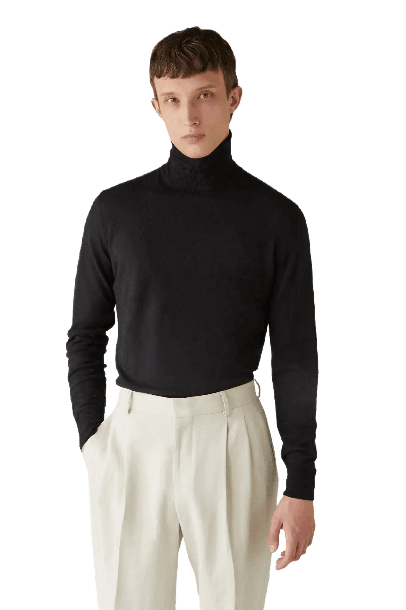 <tc>Loro Piana</tc> 男士高領衫