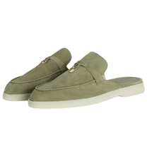 Loro Piana Women's Babouche Charms Walk Loafers