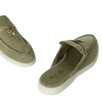 Loro Piana Women's Babouche Charms Walk Loafers