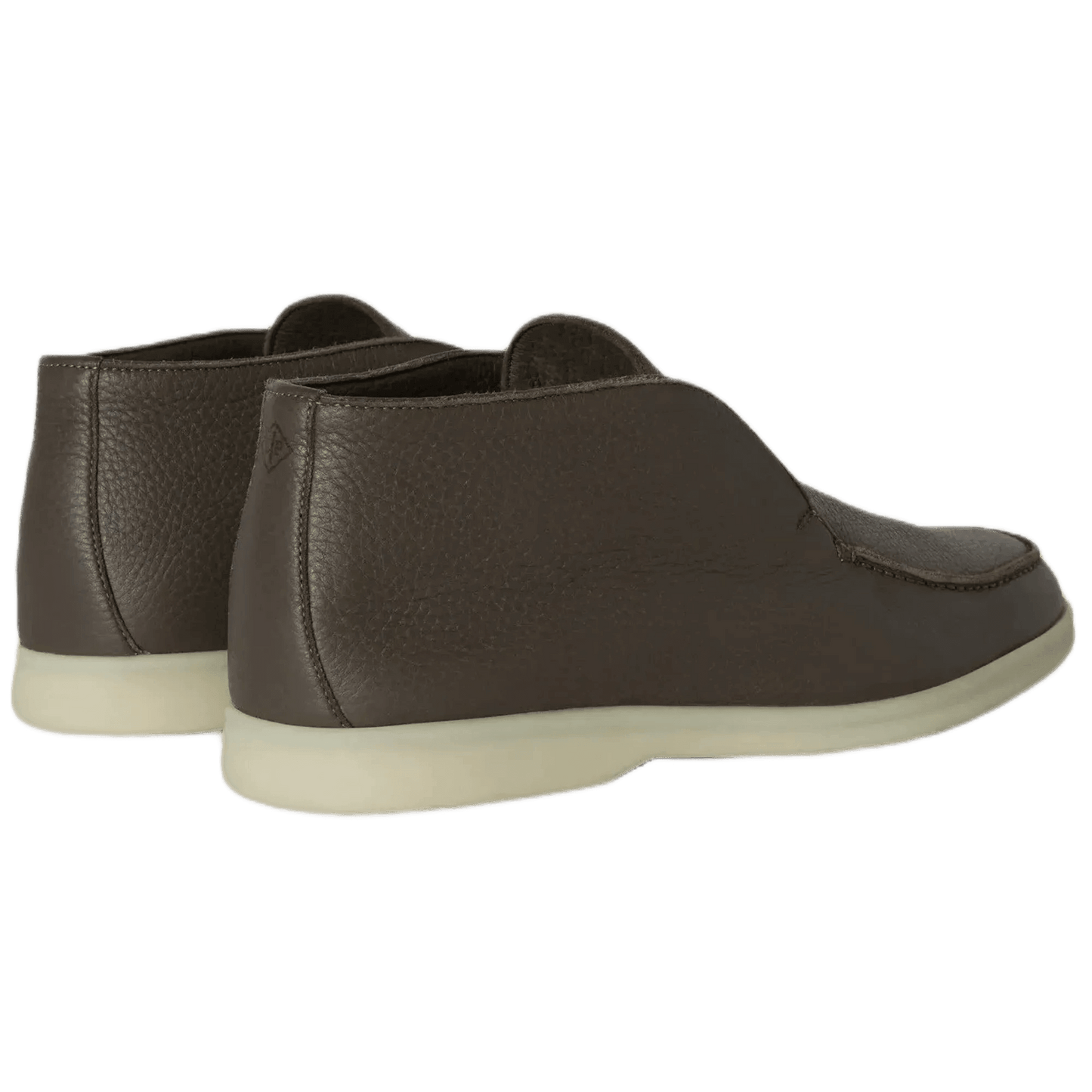 Loro Piana Men's Open Walk Ankle Boot (Deerskin with Castorino Fur)