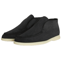 Loro Piana Men's Open Walk Chukka Boots (Suede with Beaver Fur)
