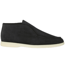 Loro Piana Men's Open Walk Chukka Boots (Suede with Beaver Fur)