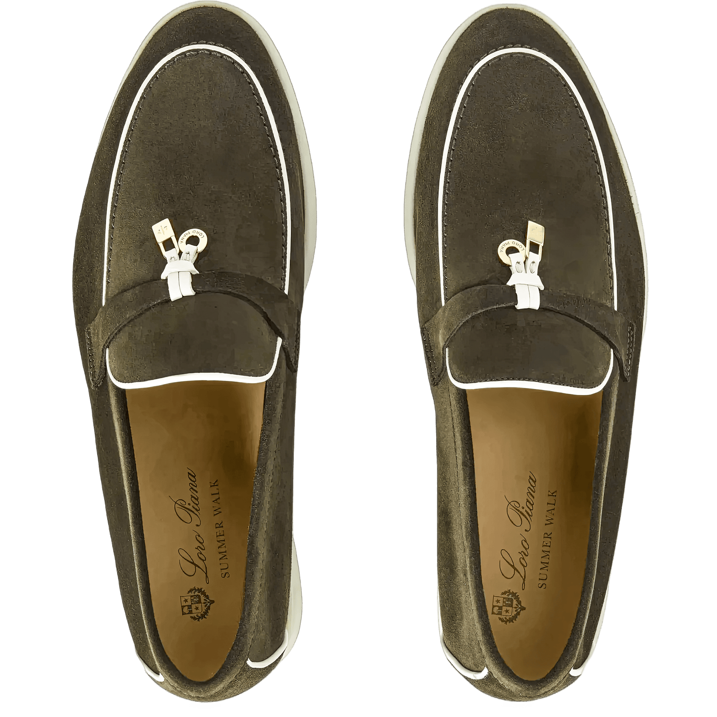 Loro Piana Women's Summer Charms Walk Loafers (Suede, Suede Goatskin)