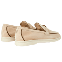 Loro Piana Women's Summer Charms Walk Loafers (Suede, Suede Goatskin)