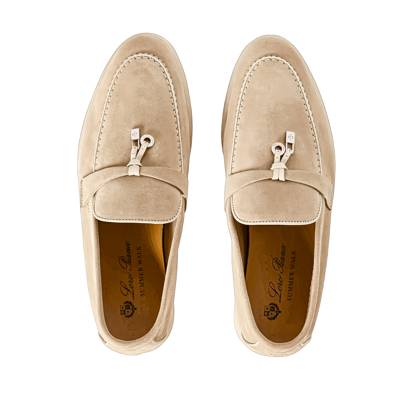Loro Piana Women's Summer Charms Walk Loafers (Suede, Suede Goatskin)