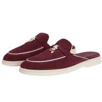 Loro Piana Women's Charms Walk Babouche Loafers