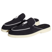Loro Piana Women's Charms Walk Babouche Loafers