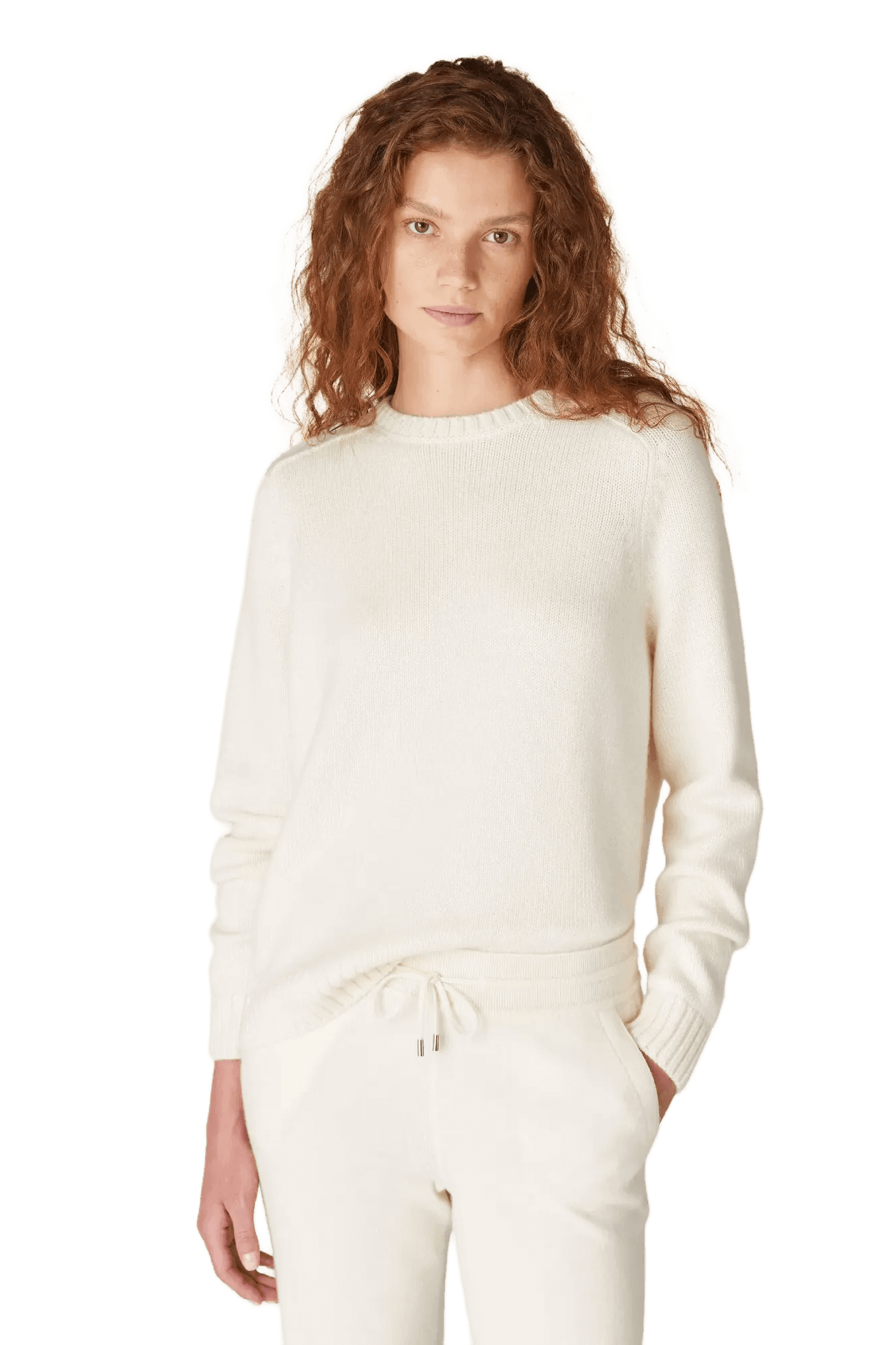<tc>Loro Piana</tc> เสื้อคอกลม Parksville สำหรับผู้หญิง