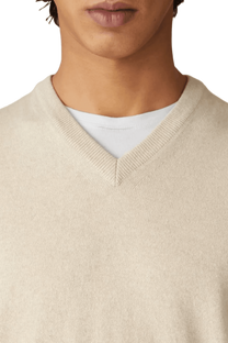 <tc>Loro Piana</tc> 男士經典V領