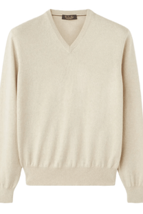 <tc>Loro Piana</tc> 男士經典V領