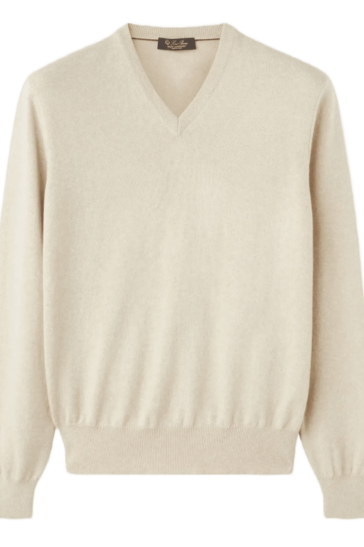 Loro Piana Men's Classic V-Neck