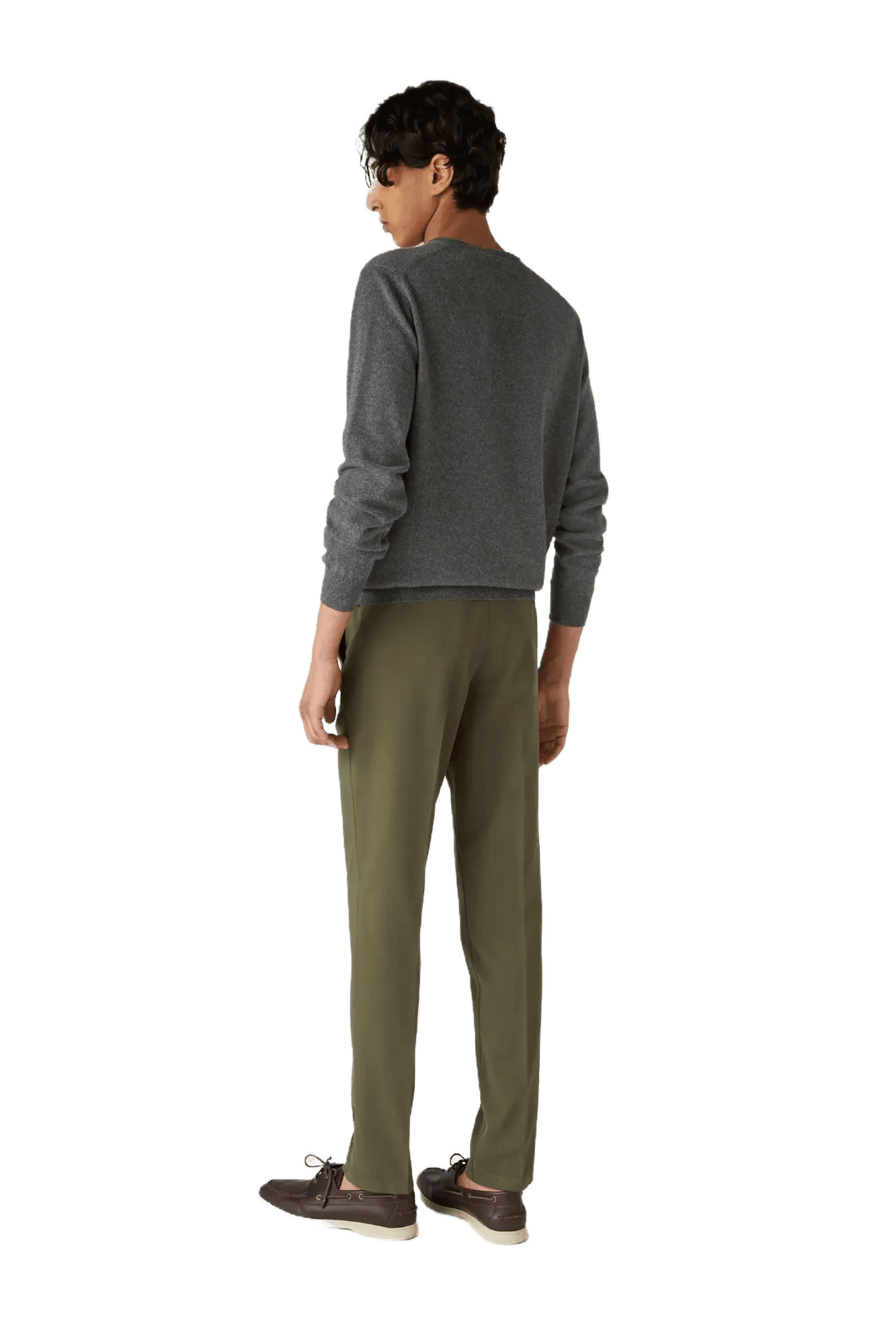 <tc>Loro Piana</tc> 男士經典V領