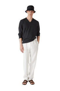 <tc>Loro Piana</tc> 男士經典V領