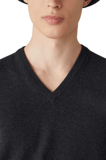 <tc>Loro Piana</tc> 男士經典V領