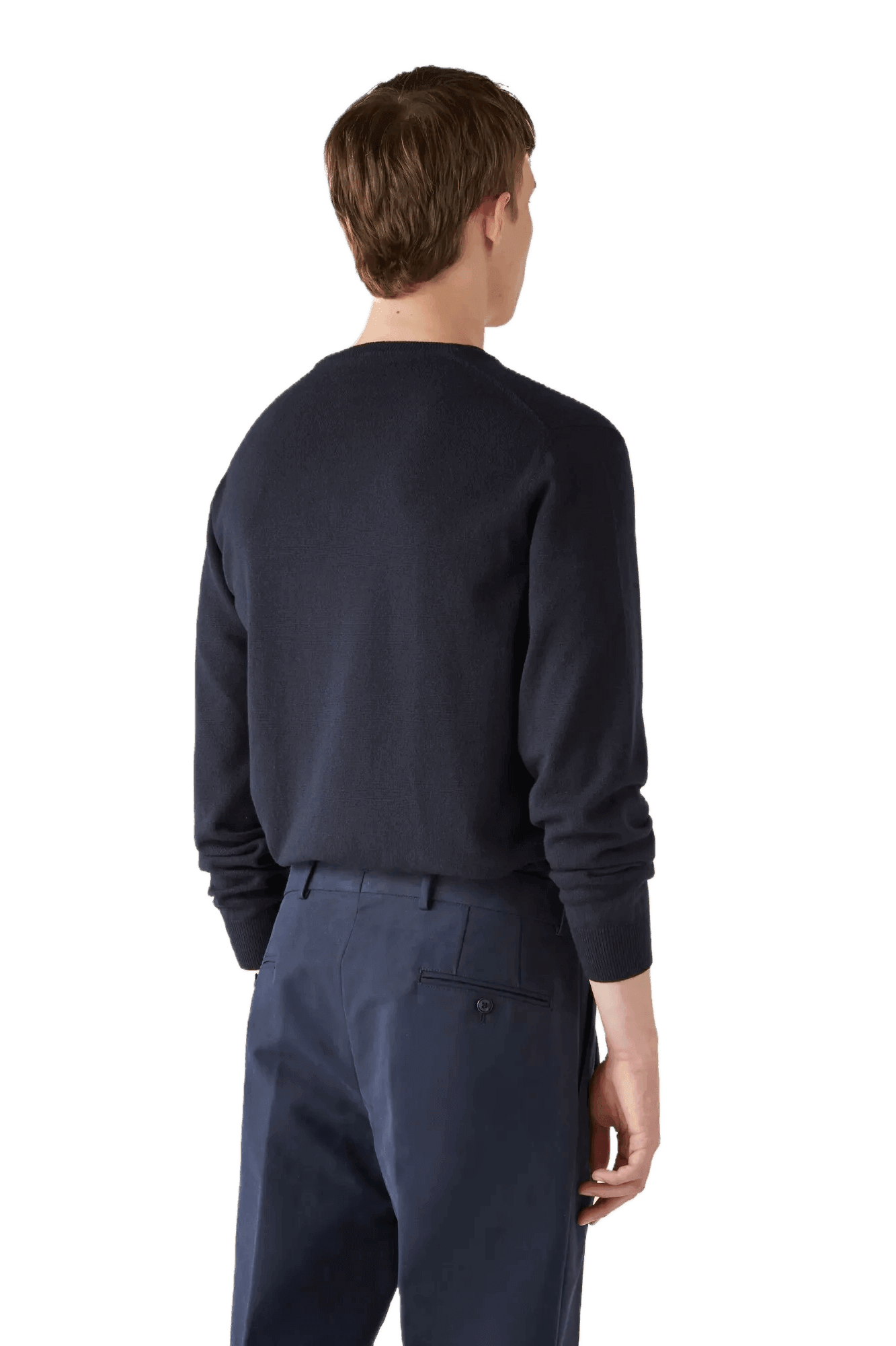 <tc>Loro Piana</tc> 男士經典V領