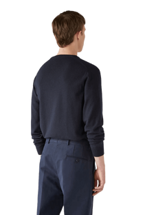 <tc>Loro Piana</tc> 男士經典V領