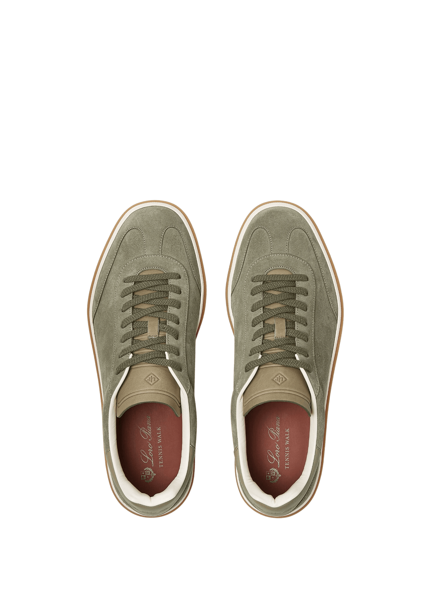 Loro Piana Men’s Tennis Walk Sneakers (Suede Calf Split)