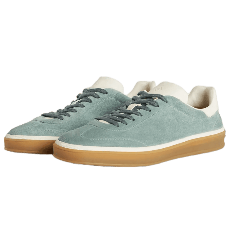 Loro Piana Women's Tennis Walk Sneakers (Suede Calf Split)