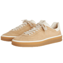 Loro Piana Women's Tennis Walk Sneakers (Suede Calf Split)