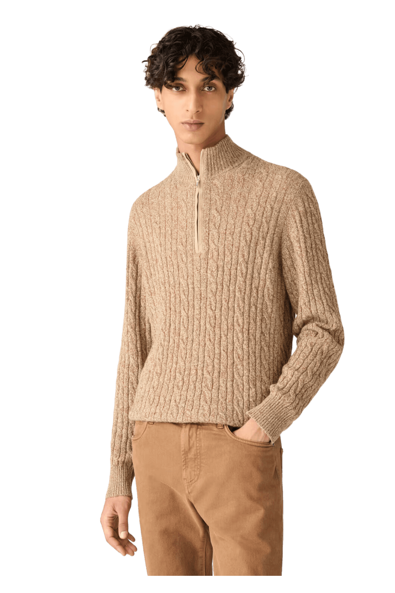 <tc>Loro Piana</tc> 男士 Treccia 套头衫