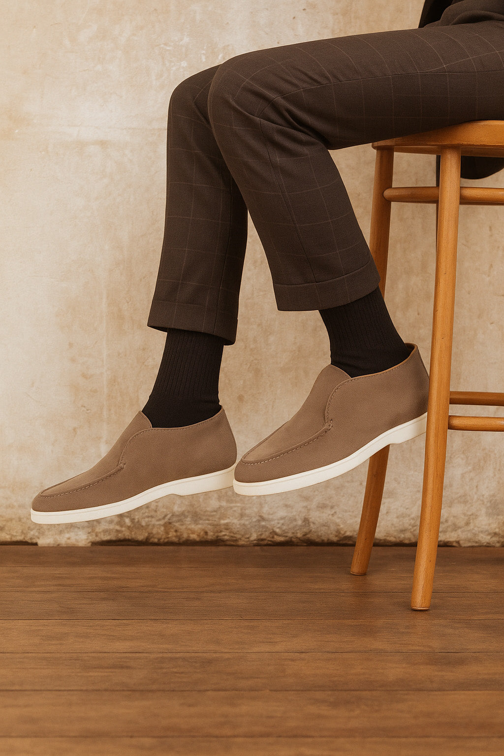 Loro Piana Men's Open Walk Chukka Boots