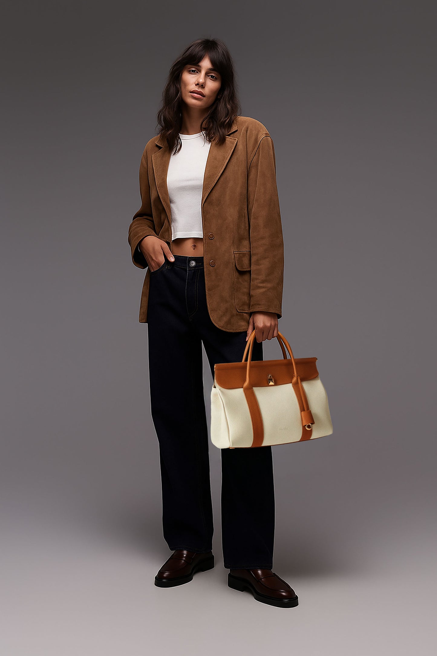 <tc>Loro Piana</tc> 女士 Loom 包 L32