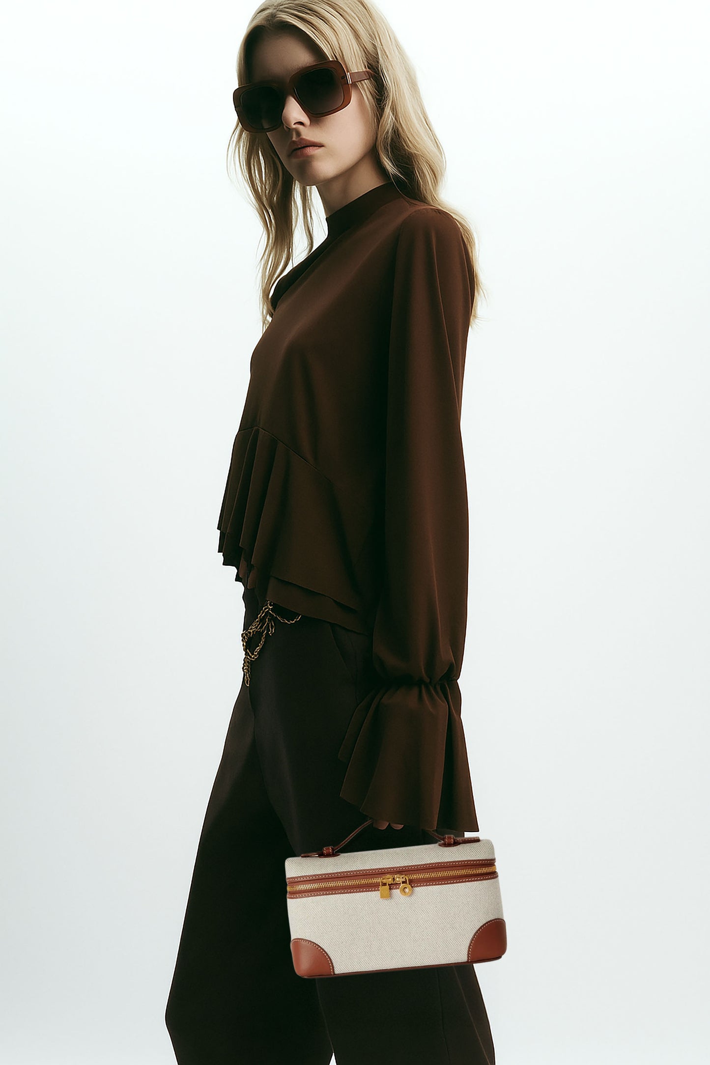 <tc>Loro Piana</tc> Poche supplémentaire pour femme L19