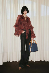 <tc>Loro Piana</tc> Bolso pequeño tipo paca para mujer