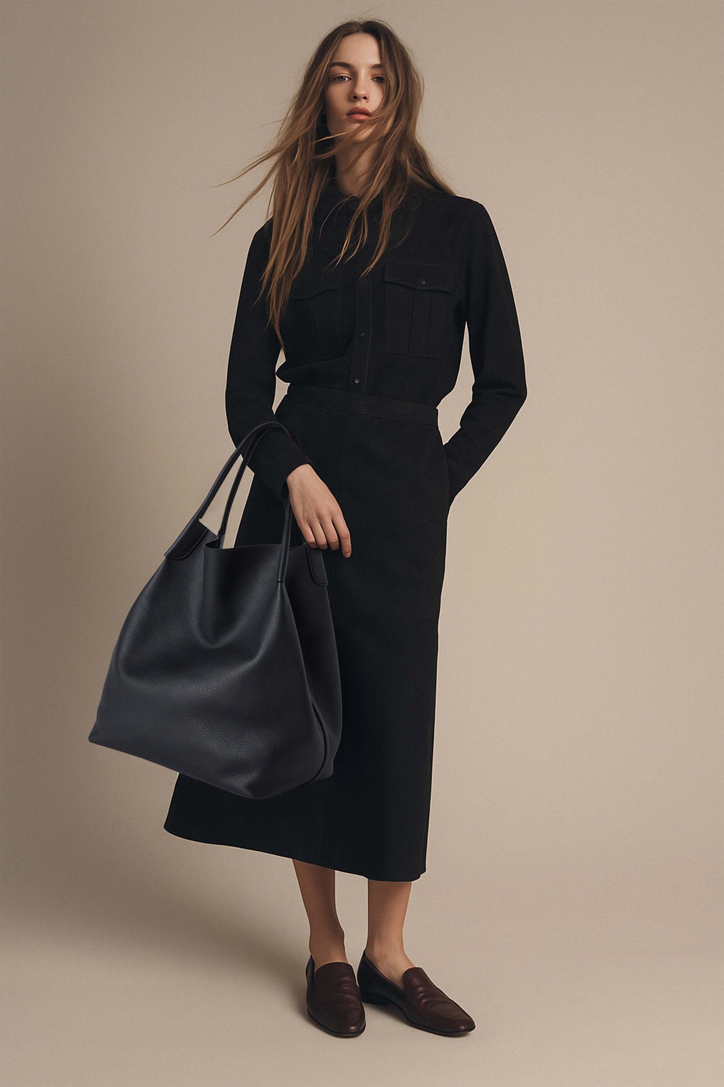 <tc>Loro Piana</tc> 女士超大号 Bale Hobo 包