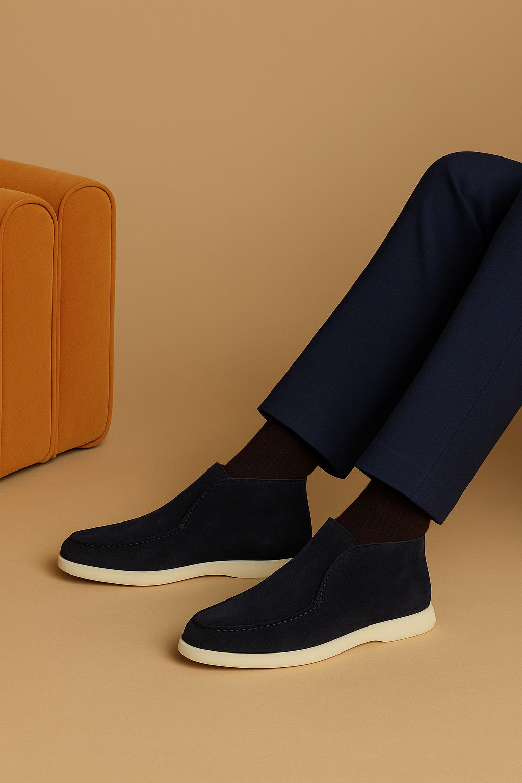 Loro Piana Men's Open Walk Chukka Boots
