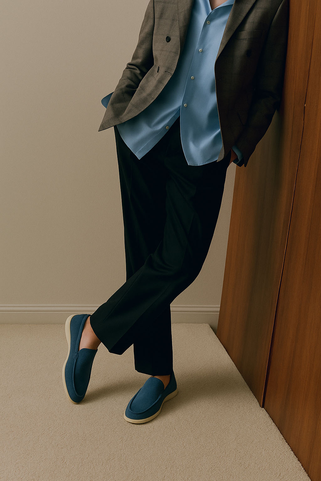 Loro Piana Men's Summer Walk Loafers