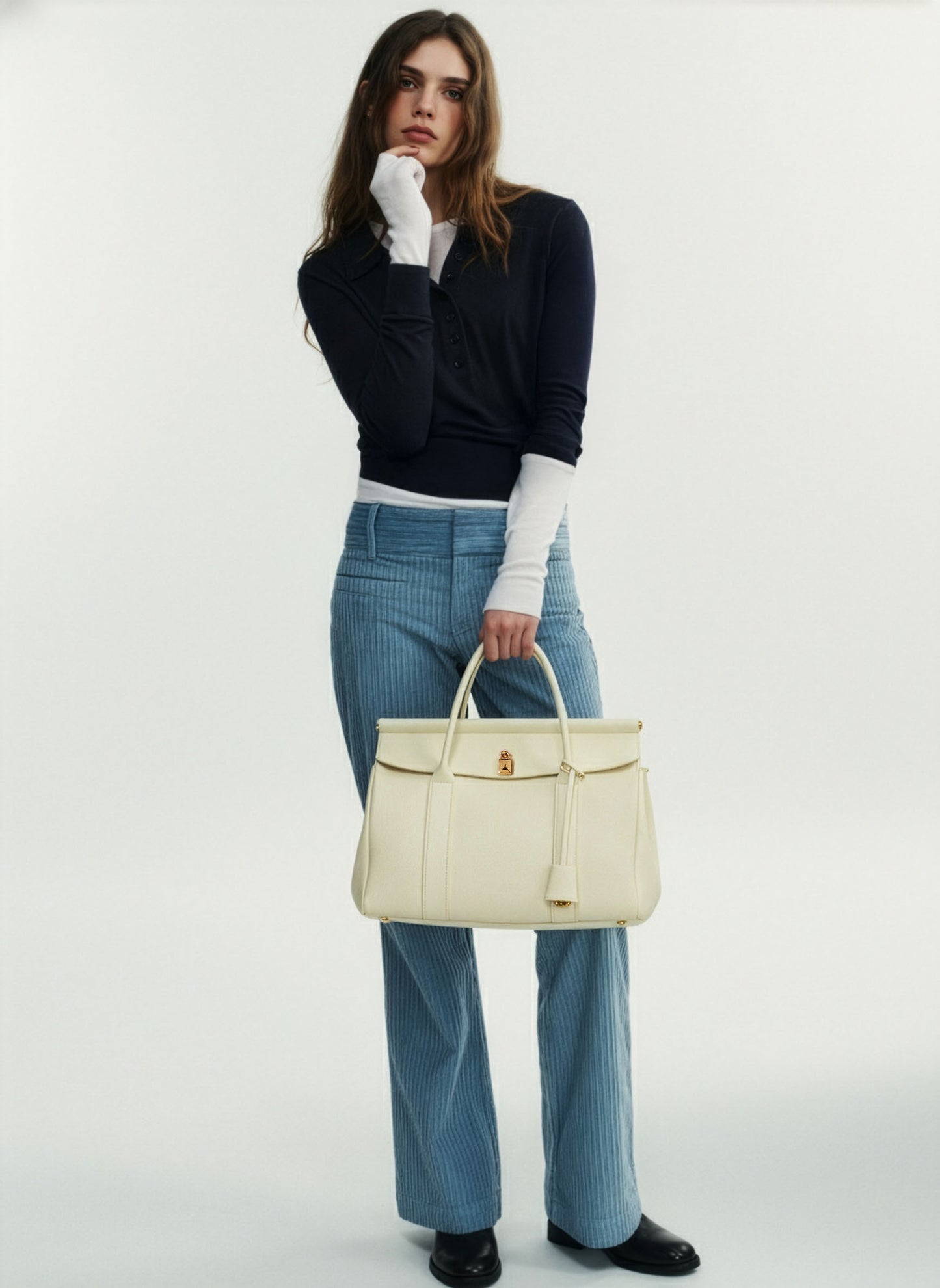 <tc>Loro Piana</tc> 女士 Loom 包 L32