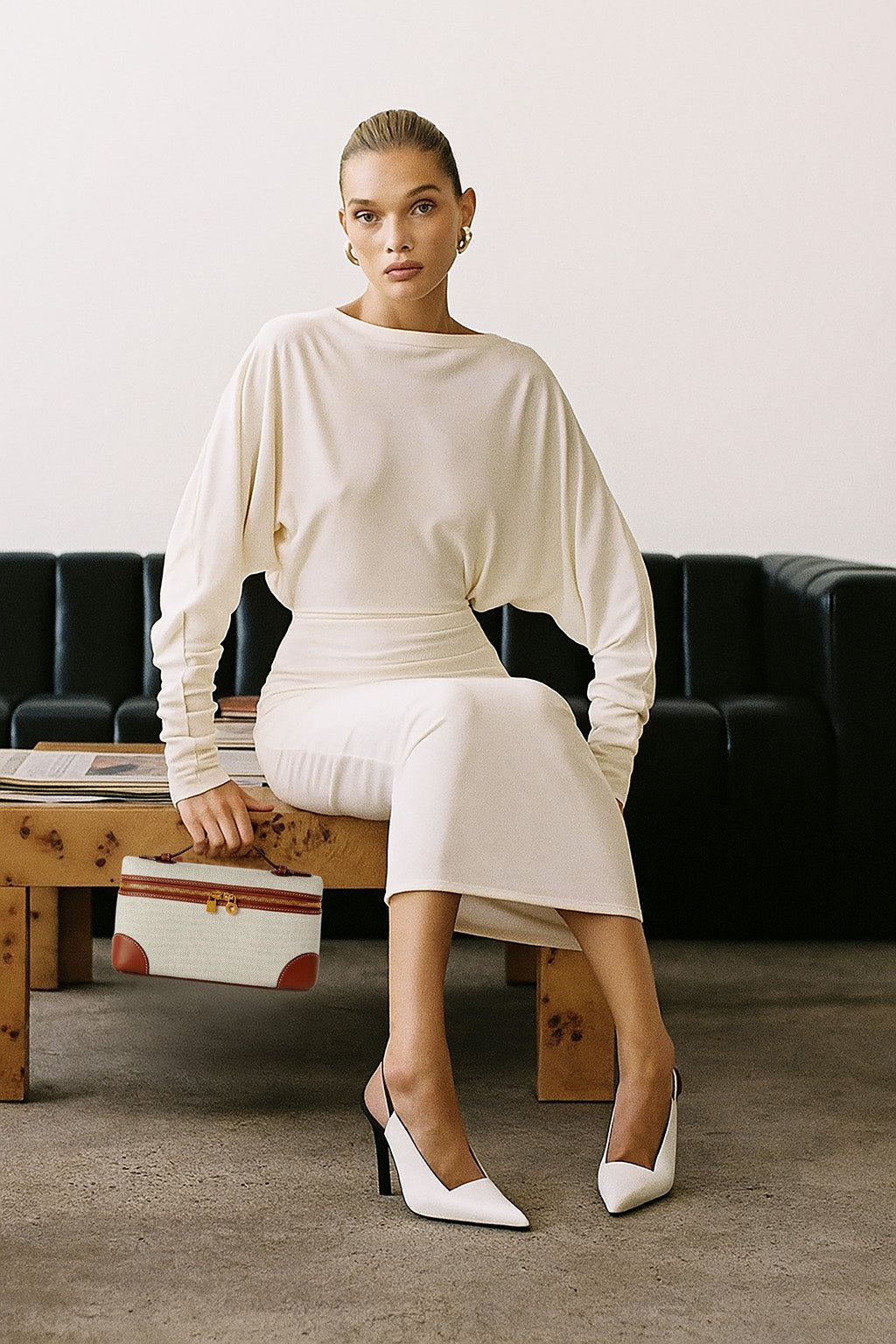 <tc>Loro Piana</tc> Poche supplémentaire pour femme L19