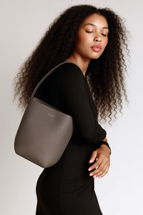 The Row Small N/S Park Tote Bag in Leather