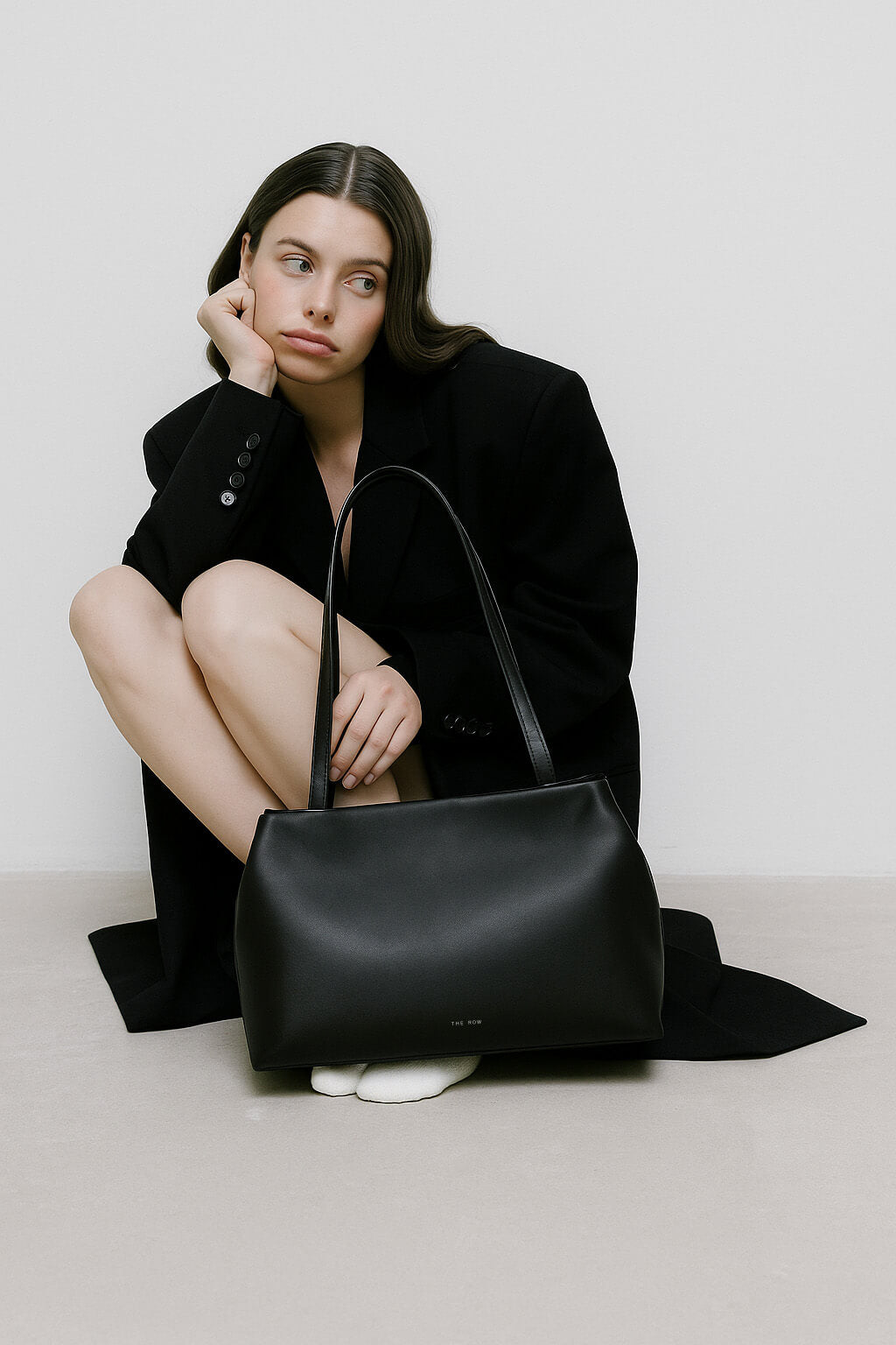 The Row Sienna Leather Tote