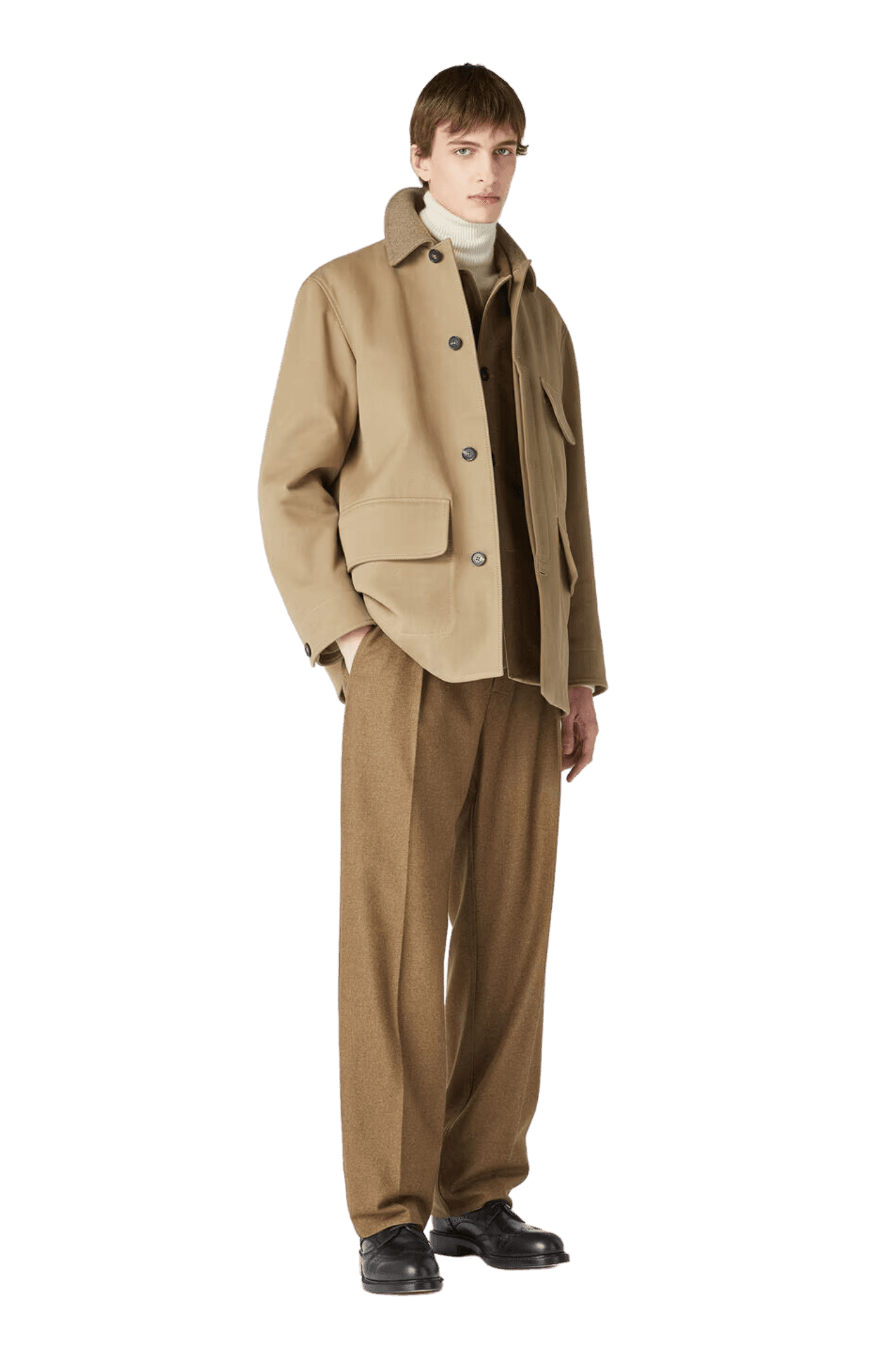 Loro Piana Men's Barth Caban Coat