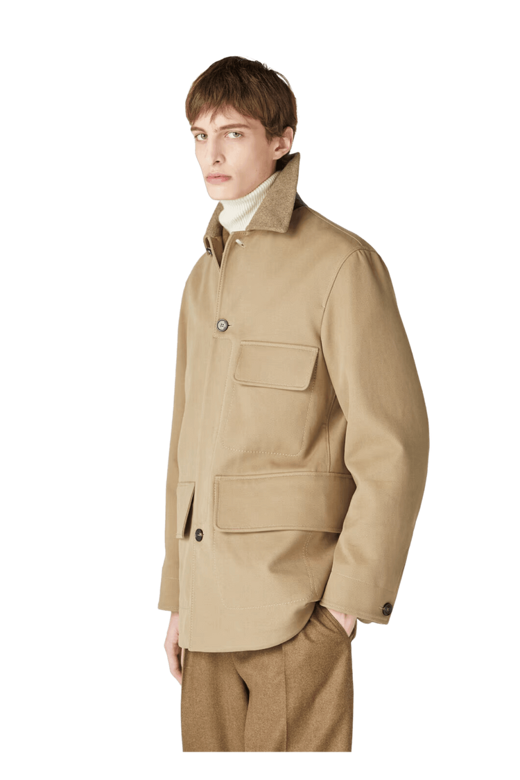Loro Piana Men's Barth Caban Coat