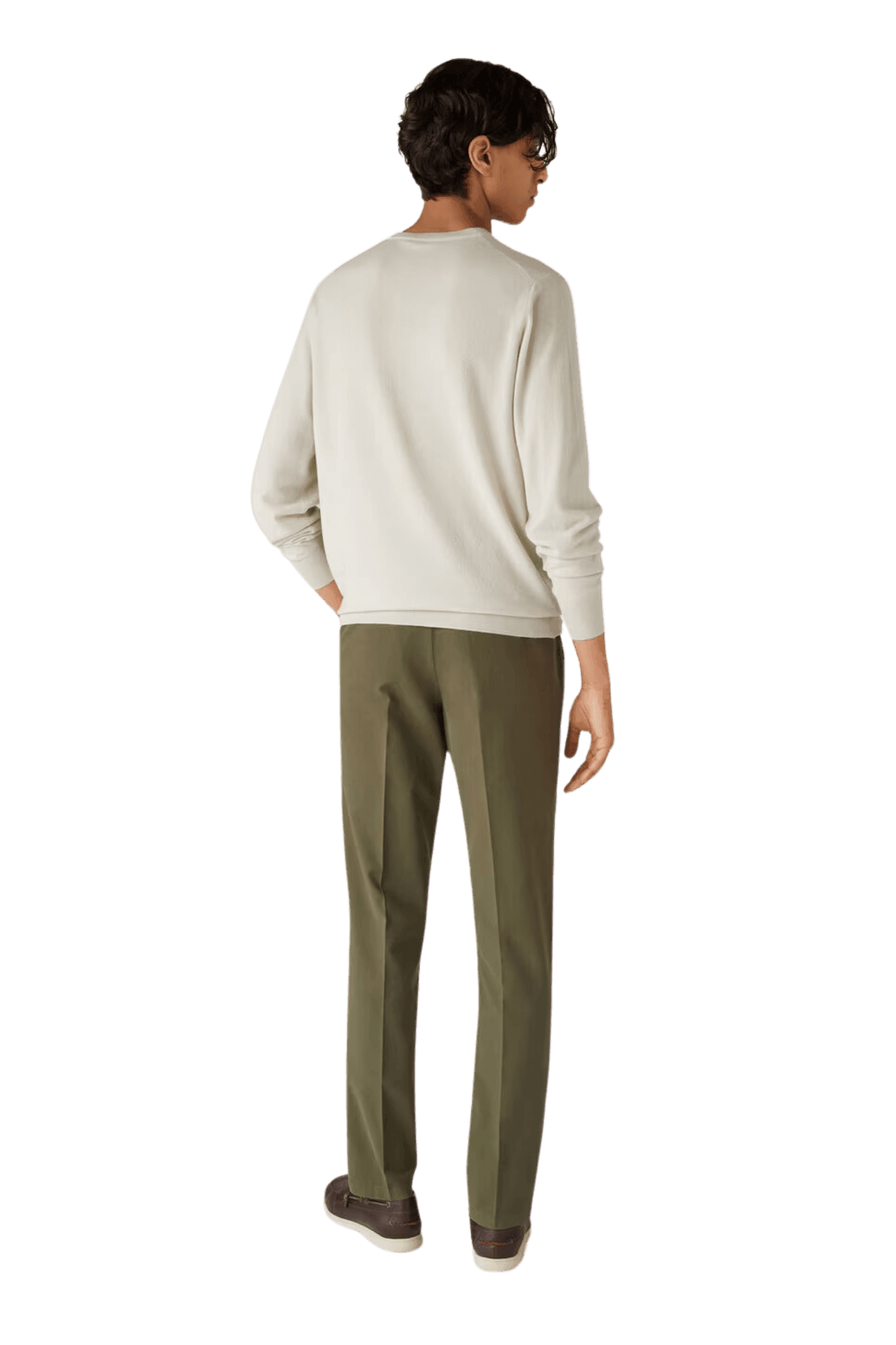 <tc>Loro Piana</tc> 男士超轻圆领衫