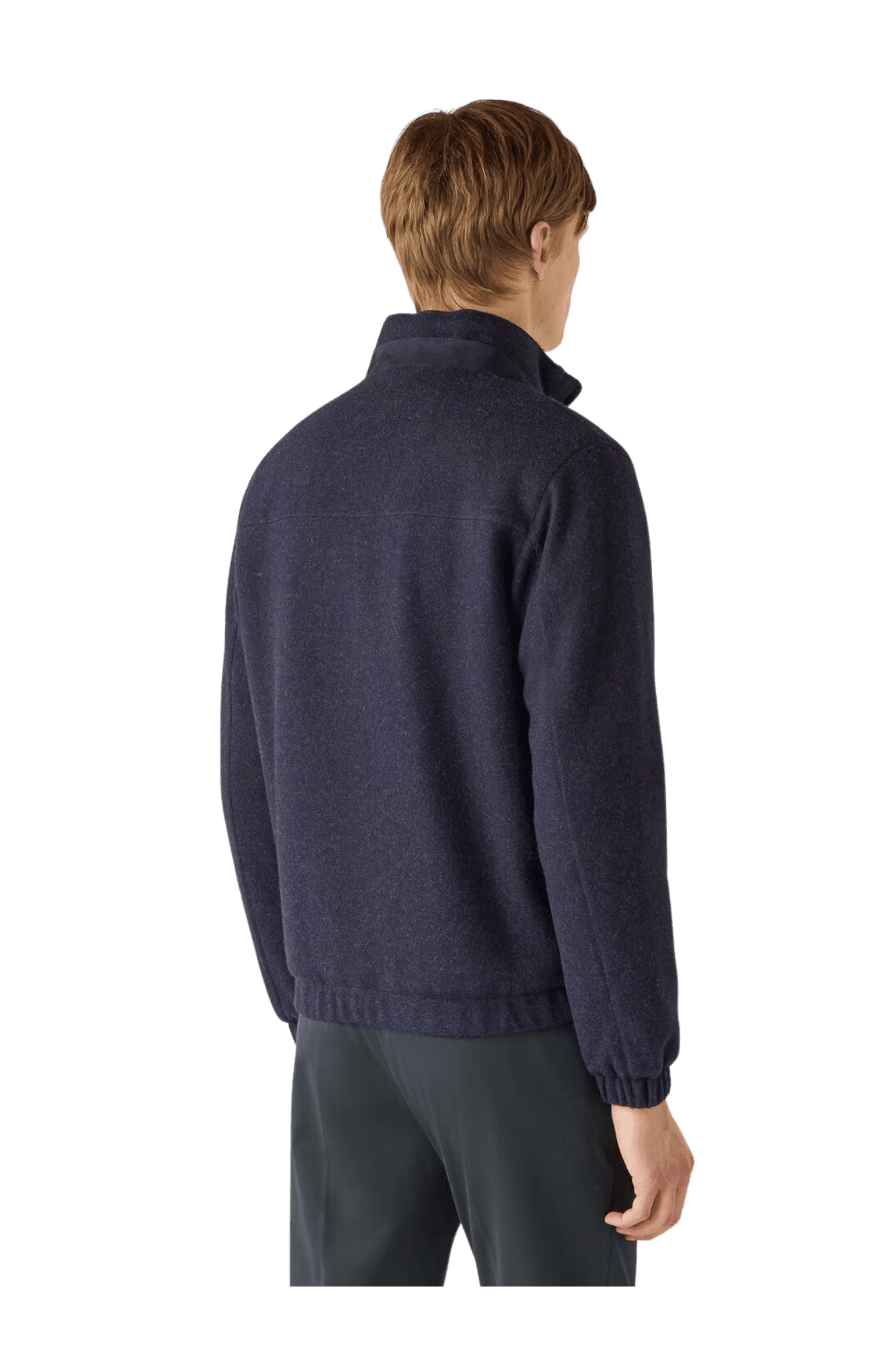 <tc>Loro Piana</tc> เสื้อสเวตเตอร์บอมเบอร์สำหรับผู้ชาย