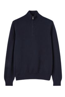 Loro Piana Men's Classic Half-Zip