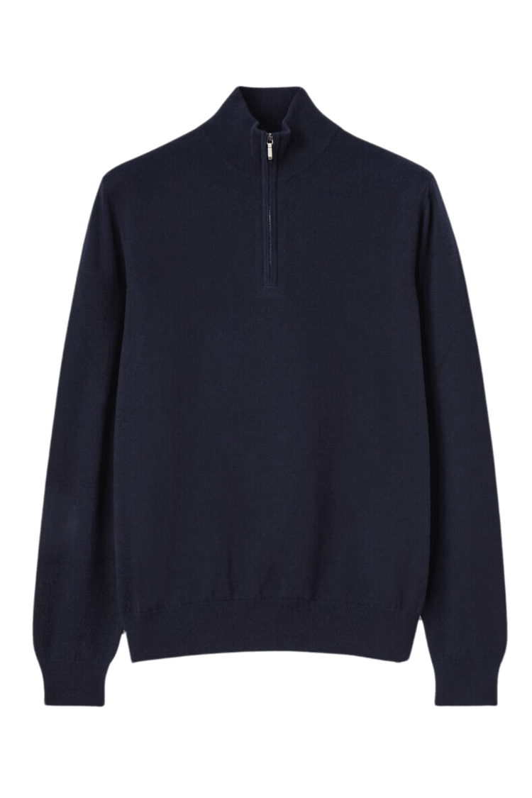 Loro Piana Men's Classic Half-Zip