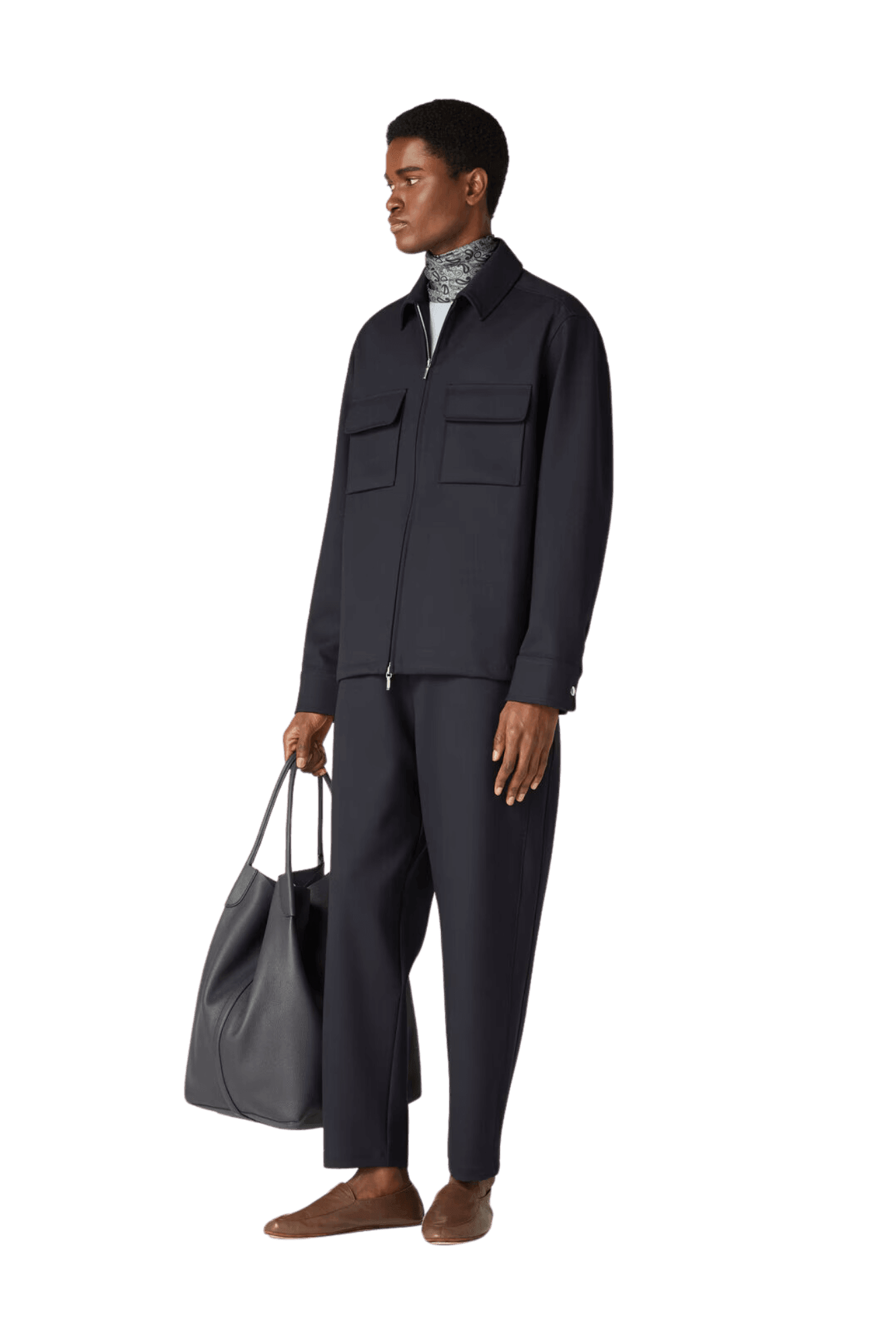 <tc>Loro Piana</tc> Chemise de prière pour homme